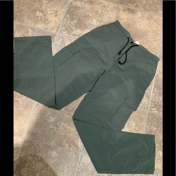 Vintage Nylon Jessica sport  cargo pant size 10. 26 waist & 35 hip - Picture 2 of 11